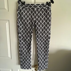 White House Black Market Straight Cropped pants